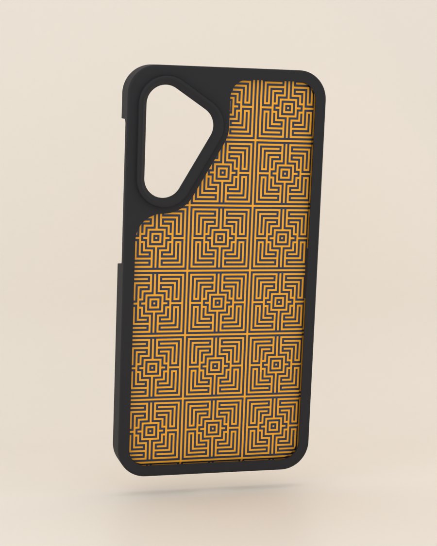 Laberinto antiguo: funda + tapa