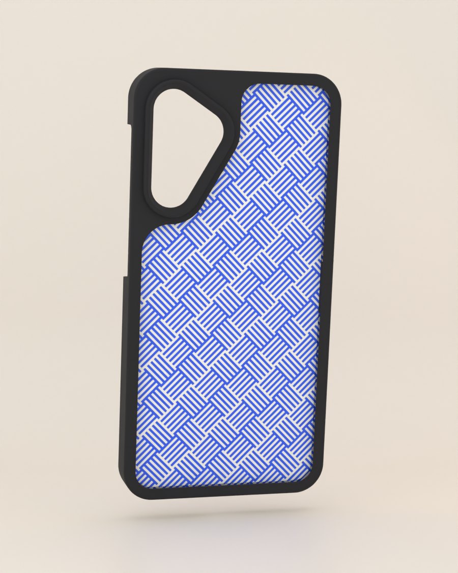 Parqué cruzado: funda + tapa