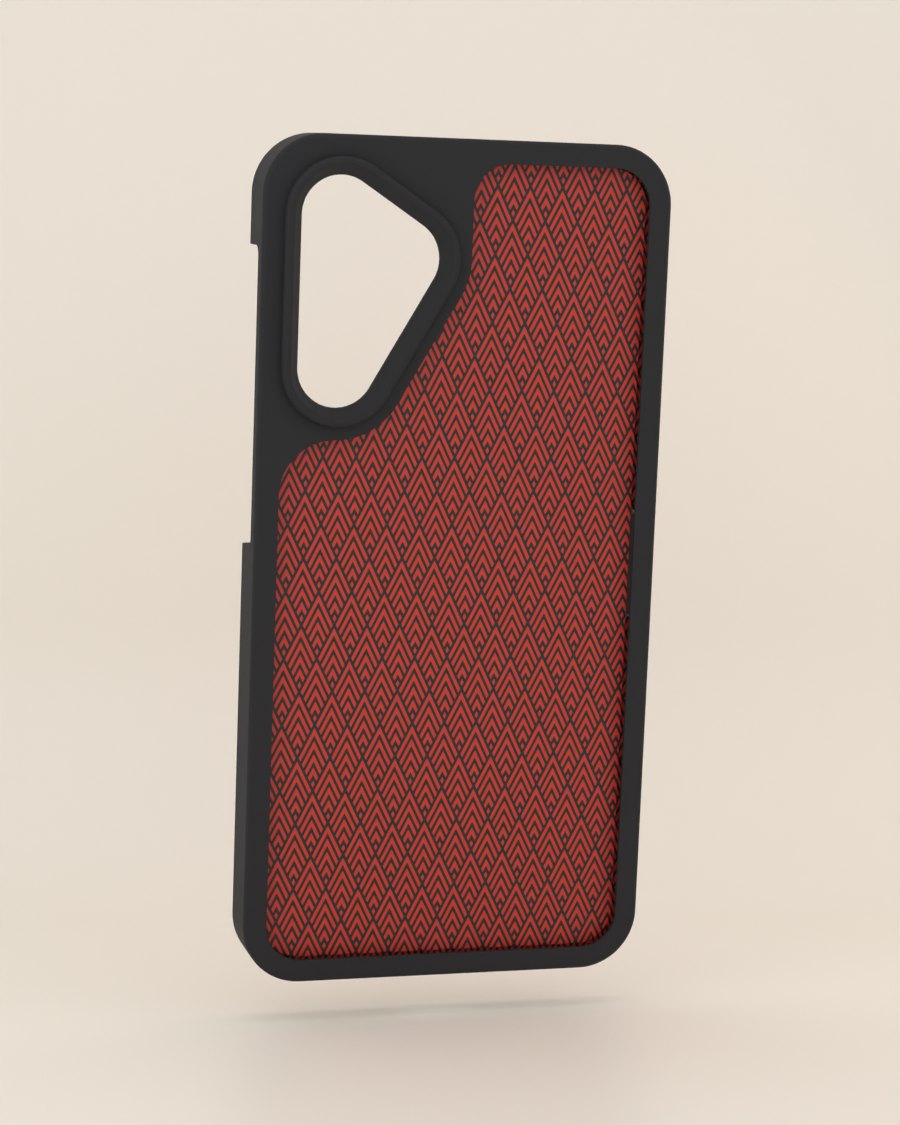 Rombos trenzados: funda + tapa