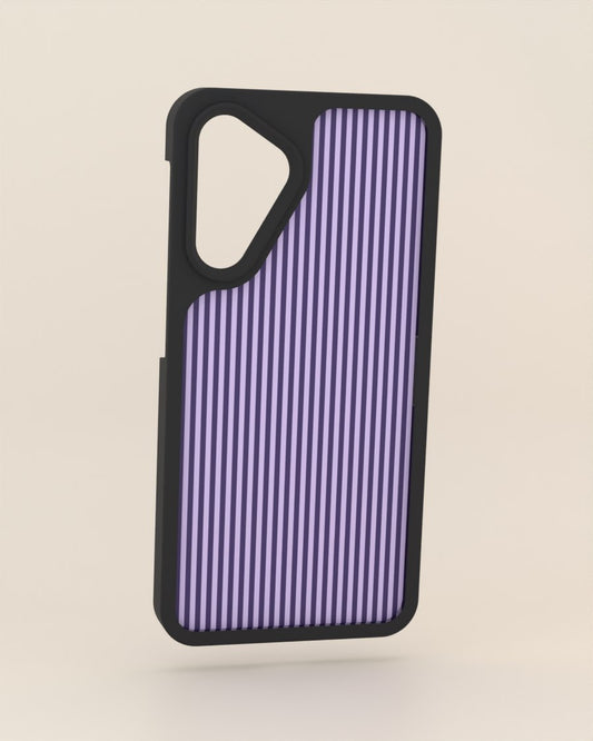 Rayas finas: funda + tapa